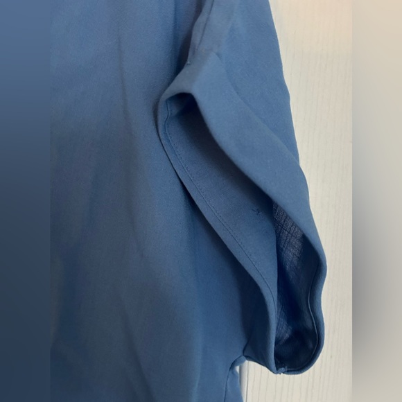 Royal Blue V-Neck Tunic Top - Never Worn - Picture 4 of 5